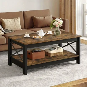 Coffee Table Open Shelf