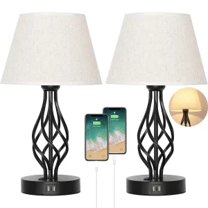 Lamps with USB Ports