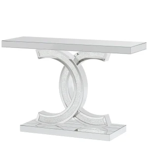 Entryway Table Faux Marble