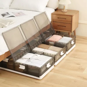 2pcs Wheeled Dustproof Boxes