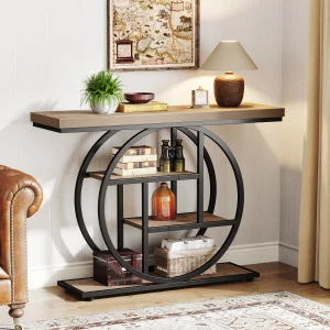 Console Table, 4-Tier 41.3-Inch
